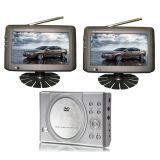 Car DVD/DIVX Player with 7 Inch Dual Screen with TV/Game (KD200-705DP)