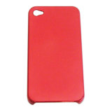 Red-Plated Hard Case Back Cover Shell for iPhone 4th, High Quality