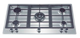 Gas Hob with 5 Burners and Stainless Steel Panel (GH-S9155C)