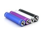 Small Round Metal Case Mobile Phone Power Bank 2200mAh
