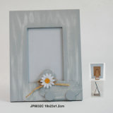 Chic En71 ASTM Standard Wooden Photo Frame with Artificial Flower