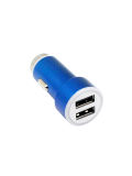 2.1A Dual USB Car Charger with Ce, RoHS Certification (CC1503-002)