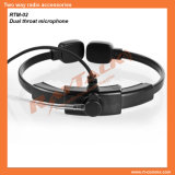 Two Way Radio Throat Activated Microphone With Large PTT (RTM-02)