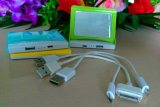 Rechargeable Portable USB Li-Polymer Mobile Battery Pack