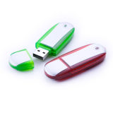 Ellipse Type Plastic USB Flash Drive