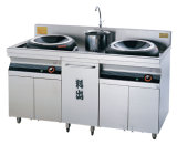 Double Heads Electromagnetic Fried Induction Stove (FEHCK100)