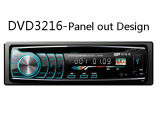 Detachable Panel out One DIN 1DIN Car Entertaiment Stereo DVD Player Radio FM/Am USB SD Aux MP3 Multimedia Audio Video Entertaiment System