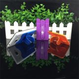 Silicone 3m Adhesive Mobile Phone Back Card Holder