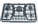 5 Burners Stainless Steel Build -in Gas Stove / Gas Hob
