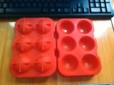 New Version Food Grade 6 Cavity Silicone Ice Ball Mold Ice Maker
