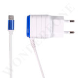 2 USB Travel Charger with Cable for Mobile Phone