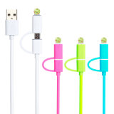 2 in 1 Charging and Sync USB Cable with Magnetic Ring
