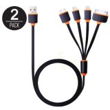 4 in 1 Multi USB Charging Cable Adapter