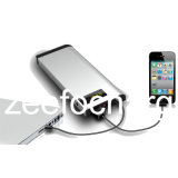 High Capacity Aluminum Portable Battery Charger for Laptop and Mobile Phone