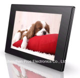 15'' HD Wooden Digital Photo Frame with LED Ad Player