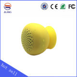 3W Yellow Mini Mushroom Bluetooth Speaker Wireless Waterproof Silicone Suction