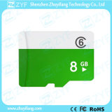 White and Green 8GB Class 6 Micro SD Memory Card (ZYF6026)