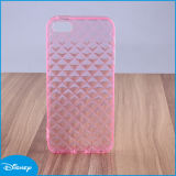 Clear Pink New Style TPU Phone Cover for iPhone