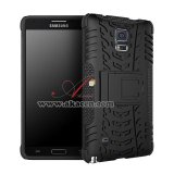 Kickstand Hybrid PC + TPU Phone Case for Samsung Galaxy Note 4 N910