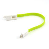 Colorful Flat Magnetic Bracelet Micro 5 Pin USB Cable