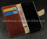 Luxury Leather Flip Wallet Case Cover for iPhone 5 5g