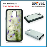 2 in 1 Rubber Phone Case for S5 I9600