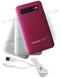 Ultra Slim 4000mAh Mobile Power Bank, Portable LED Touch Screen, Colorful Al Alloy Case