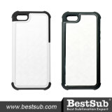 Bestsub Sublimation Phone Cover for iPhone 5/5s/Se White Rubber 2 in 1 Cover (IP5K17)