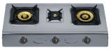 Triple Gas Burner Stove Cooktop - Stainless Steel (GS-03S04)