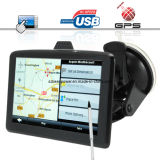 5 Inch Touchscreen GPS Navigator + MP3 MP4 Player - Slim Design & Portable