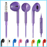 3.5mm Colorful Earphones for iPhone 5 5g 5c 5s with Mic and Volume Control (OT-111)