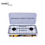 Low Price White Cook Top Double Burner Gas Stove