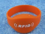 13.56MHz M1s50 Smart Silicone Nfc Wristband