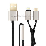 Black Color Zipper USB Cable (RHE-A4-035)