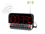 Large Screen FM Radio Receiver MP3 Speaker with Alarm Clock/USB/TF Play
