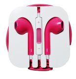 Colorful Headphone Earphone Earbud Volume with Remote & Mic