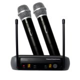 Professional VHF Dual Channel Karaoke Wireless Microphone