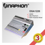 2x400W Professional Powered Audio Mixer Console (DSA1220)