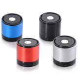 Portable Bluetooth Wireless Metal Speaker with TF Card