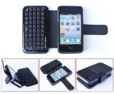 Bluetooth Keyboard Leather Case for iPhone 4G (IP4-46)