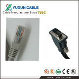 China Suppliers Soft PVC VGA Cable +Audio Cable+ Cate LAN Cable