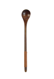 Japanese Wooden Fork Spoon Fork Spoon Export Children Baby Fork Log Lubricious Long Spoon