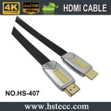 High Speed Metal Flat HDMI Cable for Blu Ray Player, 3D Television with Ethernet