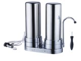 up Counter Single Stage Stainless Steel Water Filter Kk-A2