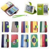Cell Phone Accessories for Samsung, iPhone, Blackberry New Style Different Country Flag Phone Case Leater Case
