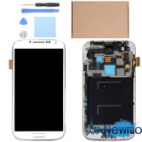 White LCD Touch Screen Digitizer Assembly with Frame for Samsung Galaxy S4 I545 L720 R970