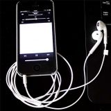 Earphone for iPhone 5 with Volume Control and Mic Function