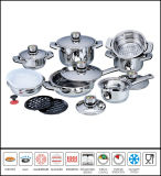 16PCS Stainless Steel Cookware Set