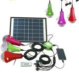 Home Solar Panel Kit Include Lamp and Mobile Phone Charger