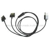 Dual 30-Pin USB Cable for Samsung